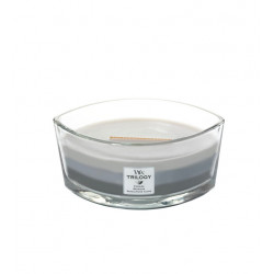 Висококачествена ароматна свещ -  WOODWICK TRILOGIA ELLIPSE WARM WOODS от StyleZone