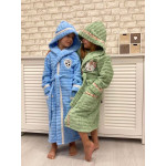 Детски хавлиен халат за момиче с бродерия - РЕЗИДА от StyleZone