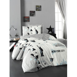 Юношеско спално бельо делукс от 100% памук  -  NEW YORK от StyleZone