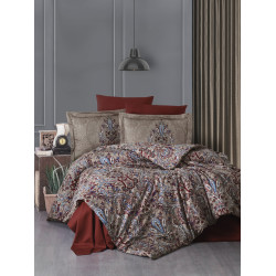  Луксозно спално бельо от  сатениран памук- ALERON CINNAMON от StyleZone