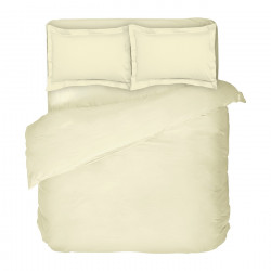  Спално бельо от  сатениран памук - ЕКРЮ от StyleZone
