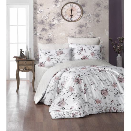  Луксозно спално бельо от  сатениран памук- EVA BROWN от StyleZone