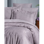 Луксозно спално бельо от 100% памучен сатен - жакард - HERRA LAVENDER от StyleZone