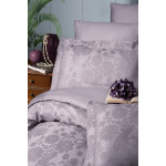 Луксозно спално бельо от 100% памучен сатен - жакард - HERRA LAVENDER от StyleZone