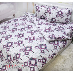 Българско спално бельо от 100% памук ранфорс - ПИКСИ ЛИЛАВО от StyleZone