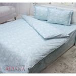 Българско спално бельо от 100% памук ранфорс - ПЕПЕРУДИ В СИНЬО от StyleZone