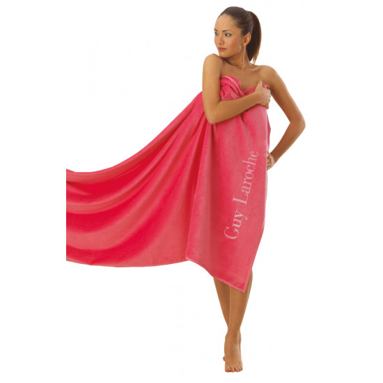Луксозна плажна кърпа от 100% памук -Guy Laroche Oceano Pink от StyleZone