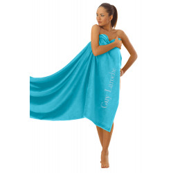 Луксозна плажна кърпа от 100% памук -Guy Laroche Oceano Turquoise от StyleZone