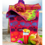 Викокачествена плажна хавлия от 100% памук - АНАНАС от StyleZone