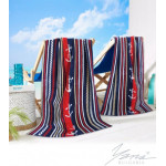 Викокачествена плажна хавлия от 100% памук - МОРСКИ МОТИВИ 1 от StyleZone