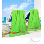 Викокачествена плажна хавлия от 100% памук - ЗЕЛЕНА от StyleZone