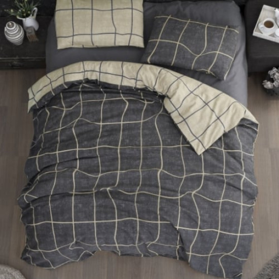 Луксозно спално бельо от 100% памук - ADONIS GREY от StyleZone