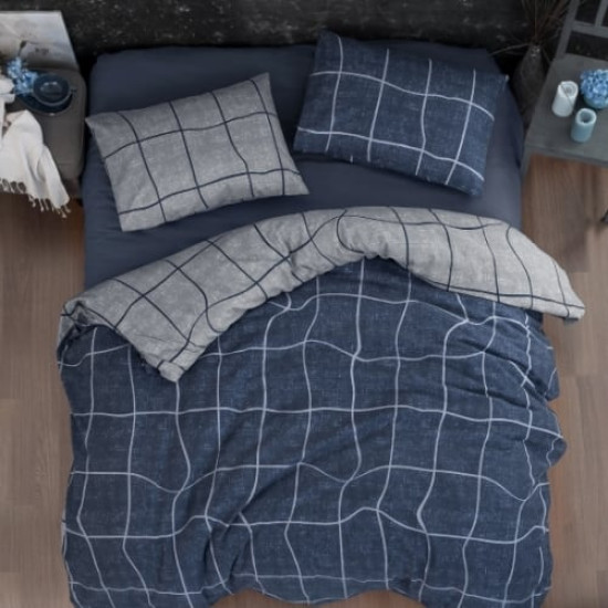 Луксозно спално бельо от 100% памук - ADONIS DENIM от StyleZone