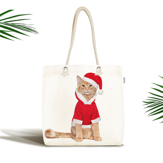 Коледна арт чанта - КОТЕ от StyleZone