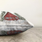Коледна декоративна възглавница с цип - КОЛЕДНО УТРО 2 от StyleZone