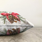 Коледна декоративна възглавница с цип - КОЛЕДНО УКРАШЕНИЕ от StyleZone