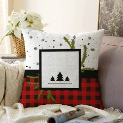 Коледна декоративна калъфка за възглавница - КОЛЕДА от StyleZone