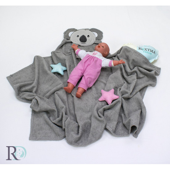 Хавлиена кърпа за бебе с качулка - КОАЛА от StyleZone