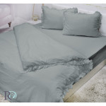 Спален комплект от органичен памук - БРИАНА СИВО от StyleZone