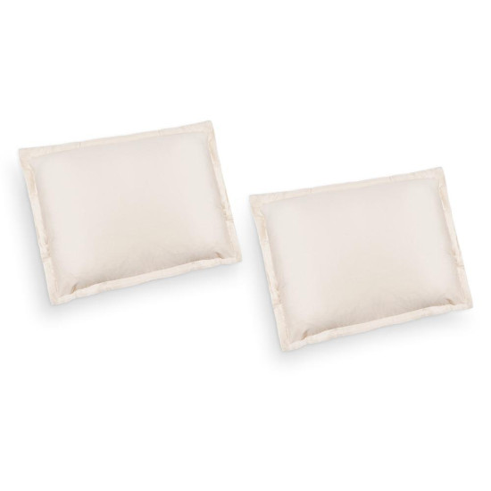 Калъфки за възглавници от памучен сатен - WHITE BOUTIQUE ECRU от StyleZone