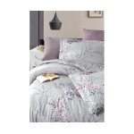 Спално бельо от сатениран памук с два плика - WISTERIA LILAC от StyleZone