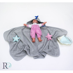 Хавлиена кърпа за бебе с качулка - ДИНО от StyleZone