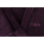 Луксозен халат за баня MIKA - НАСИТЕНО ЛИЛАВ от StyleZone
