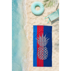 Висококачествена плажна хавлия от 100% памук - АНАНАС 2 от StyleZone