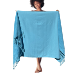 Лимитирана колекция бързосъхнеща плажна кърпа - МОРСКО СИНЬО от StyleZone